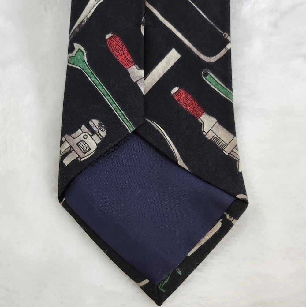 Tango By Max Raab Tool Time Mechanic Home Improvement Necktie Tie